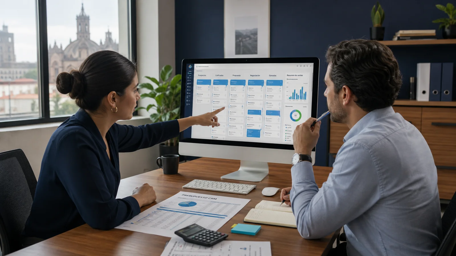 Equipo comparando alternativas de CRM y automatización empresarial