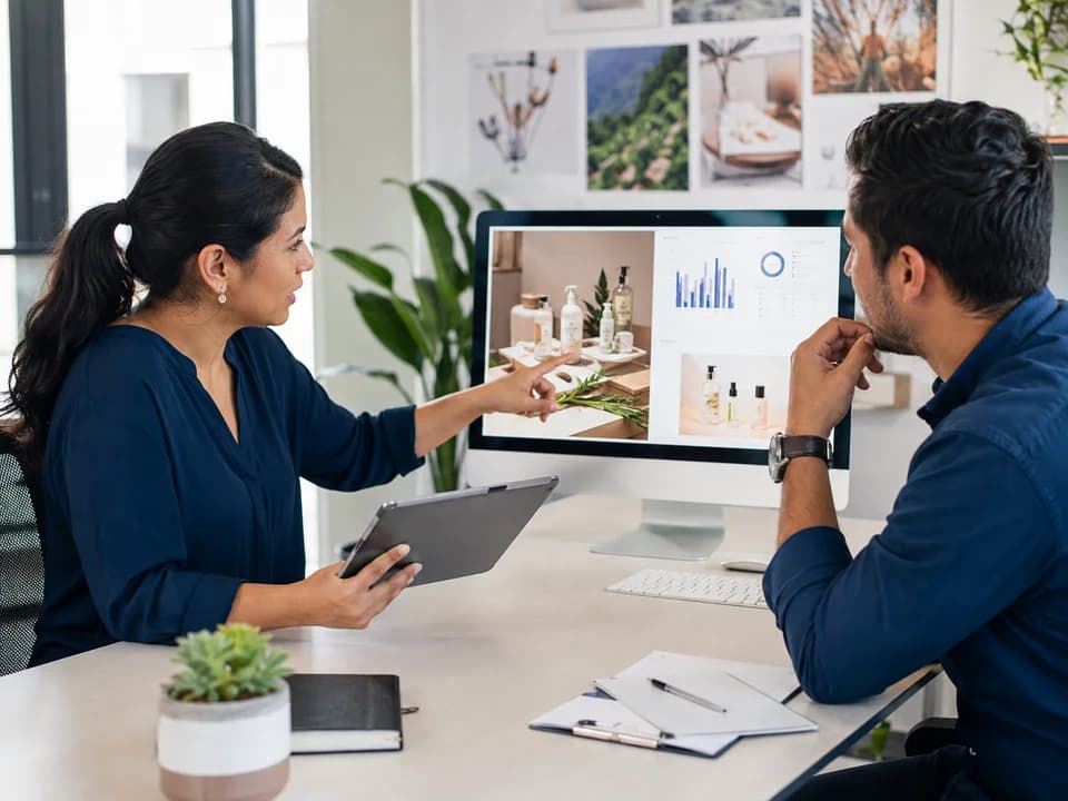 Estrategia de marketing digital comparando posicionamiento orgánico y campañas de búsqueda