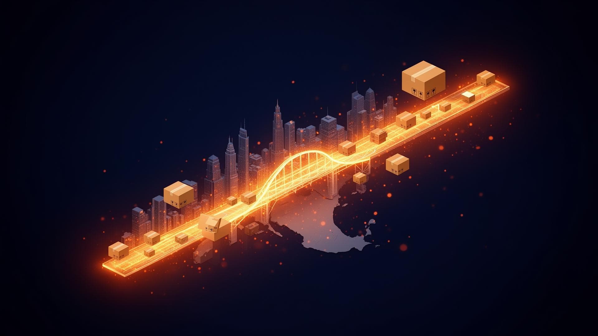 Operación logística de Puente México