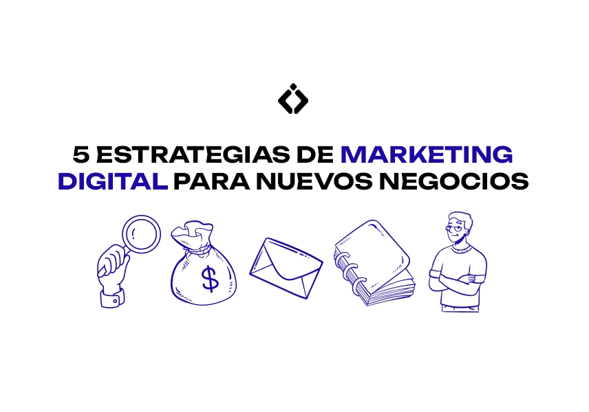 imagen ilustrativa de marketing digital para nuevos negocios